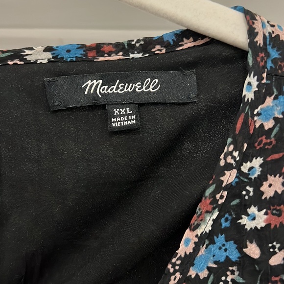 Tiered Flowy Floral Madewell Dress - Picture 6 of 7